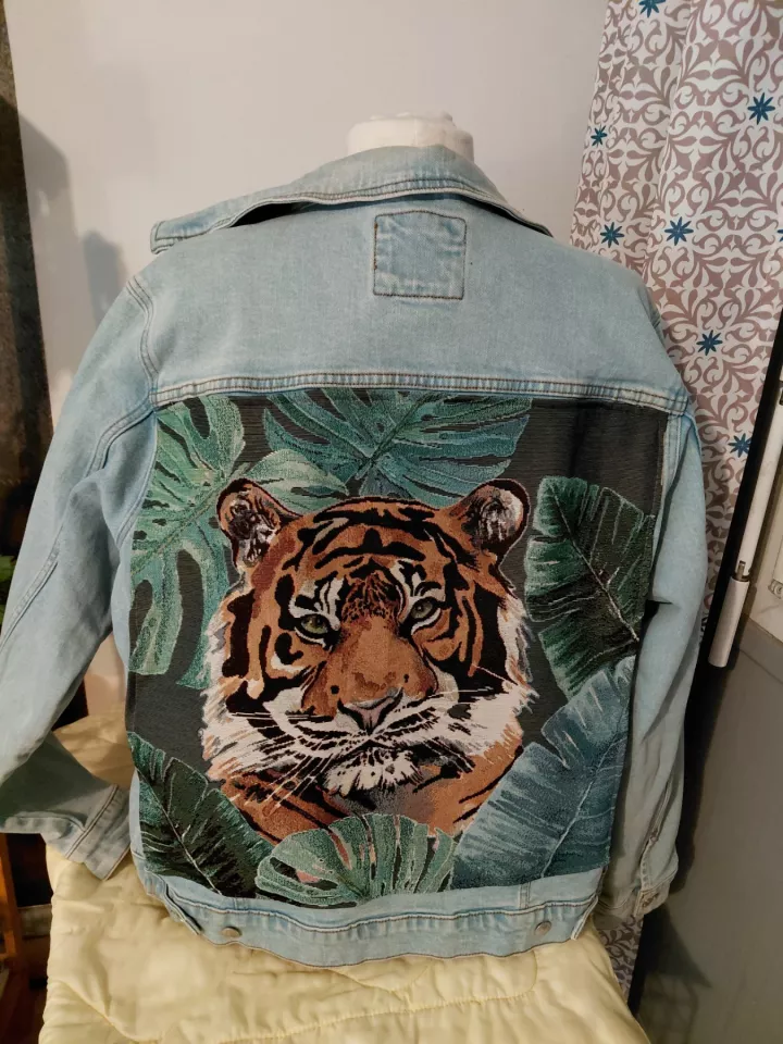 Veste femme upcycling, Allez au Dodo