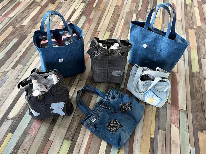 Sacs en jeans surcyclés — Ma Vie Éco®