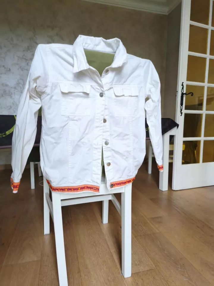 Veste « Jardin coloré » taille 14ans — Cassy Fil & Horizon